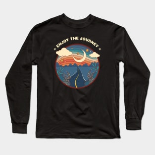 Enjoy the journey Flower child hippy Long Sleeve T-Shirt